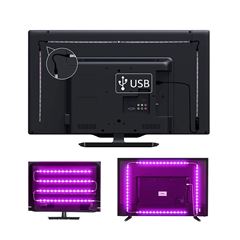 Solight LED WIFI smart RGB pásik pre TV, 4x50cm, USB