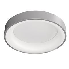 Solight LED stropné svetlo okrúhle Treviso, 48W, 2880lm, stmievateľné, diaľkové ovládanie, sivá