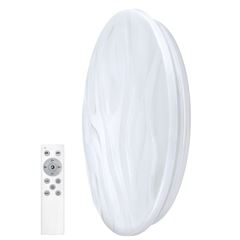 Solight LED smart stropné svetlo Wave, 30W, 2300lm, wifi, RGB + CCT, diaľkové ovládanie