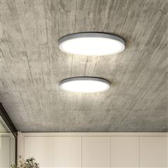 Solight LED osvetlenie s diaľkovým ovládačom Estela White, 36W, 2700lm, 30cm, zmena chromatickosti, stmievateľná