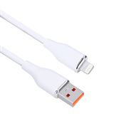 Solight lightning kábel, USB 2.0 A konektor - Lightning konektor, silikón, 0,5m