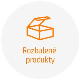 Rozbalené produkty